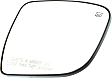 Passenger Side Mirror Glass, Heated, No Blind Spot Feature