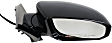 Passenger Side Mirror, Power Adjust, Power Folding, Heated, Paintable, No Signal Light, With memory, No Puddle Light, No Auto-Dimming, No Blind Spot Feature