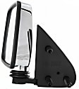 Driver Side Mirror, Manual Adjust, Manual Folding, Non-Heated, Chrome, No Signal Light, No Memory, No Puddle Light, No Auto-Dimming, No Blind Spot Feature