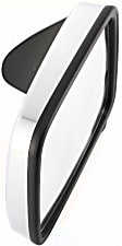 Driver Side Mirror, Manual Adjust, Manual Folding, Non-Heated, Chrome, No Signal Light, No Memory, No Puddle Light, No Auto-Dimming, No Blind Spot Feature