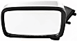 Driver Side Mirror, Manual Adjust, Manual Folding, Non-Heated, Chrome, No Signal Light, No Memory, No Puddle Light, No Auto-Dimming, No Blind Spot Feature