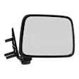 Passenger Side Mirror, Manual Adjust, Manual Folding, Non-Heated, Paintable, No Signal Light, No Memory, No Puddle Light, No Auto-Dimming, No Blind Spot Feature