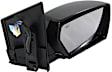 Passenger Side Mirror, Power Adjust, Manual Folding, Heated, Paintable, No Signal Light, With memory, No Puddle Light, No Auto-Dimming, No Blind Spot Feature, SE Model