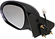 Driver Side Mirror, Power Adjust, Manual Folding, Non-Heated, Paintable, No Signal Light, Memory, Puddle Light, Auto-Dimming, and Blind Spot Feature, Production Date Up To July 2011