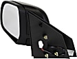 Driver Side Mirror, Power Adjust, Non-Heated, Manual Folding, Paintable, No Signal Light, No Memory, No Puddle Light, No Auto-Dim, No Blind Spot Feature