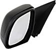 Driver Side Mirror, Power Adjust, Non-Heated, Manual Folding, Paintable, No Signal Light, No Memory, No Puddle Light, No Auto-Dim, No Blind Spot Feature