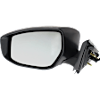 Driver Side Mirror, Power, Manual Folding, Non-Heated, Paintable, In-housing Signal Light, No Memory, No Puddle Light, No Auto-Dimming, No Blind Spot Feature