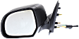 Driver Side Mirror, Manual Adjust, Manual Folding, Non-Heated, Textured Black, No Signal Light, No Memory, No Puddle Light, No Auto-Dimming, No Blind Spot Feature