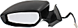 2015 Nissan Altima - Driver Side Mirror, Power Adjust, Heated, Paintable, Manual Folding, In-housing Signal Light, No Blind Spot Feature, No Memory, No Puddle Light, No Auto-Dimming