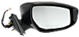 Passenger Side Mirror, Power, Manual Folding, Heated, Paintable, In-housing Signal Light, No Memory, No Puddle Light, No Auto-Dimming, No Blind Spot Feature