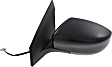 Driver Side Mirror, Power Adjust, Manual Folding, Non-Heated, Textured Black, No Signal Light, No Memory, No Puddle Light, No Auto-Dimming, No Blind Spot Feature