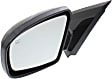 Driver Side Mirror, Power, Manual Folding, Heated, Paintable, No Signal Light, No Memory, No Puddle Light, No Auto-Dimming, No Blind Spot Feature