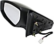 Driver Side Mirror, Power Adjust, Heated, Manual Folding, Paintable, In-housing Signal Light, No Memory, No Puddle Light, No Auto-Dim, No Blind Spot Feature