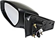 2013-2019 Nissan Sentra - Driver Side Mirror, Power, Manual Folding, Non-Heated, Paintable, No Signal Light, No Memory, No Puddle Light, No Auto-Dimming, No Blind Spot Feature