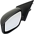 2013-2019 Nissan Sentra - Driver Side Mirror, Power, Manual Folding, Non-Heated, Paintable, No Signal Light, No Memory, No Puddle Light, No Auto-Dimming, No Blind Spot Feature