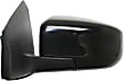 2013-2019 Nissan Sentra - Driver Side Mirror, Power, Manual Folding, Non-Heated, Paintable, No Signal Light, No Memory, No Puddle Light, No Auto-Dimming, No Blind Spot Feature