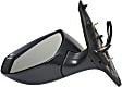 2013-2019 Nissan Sentra - Driver Side Mirror, Power, Manual Folding, Non-Heated, Paintable, No Signal Light, No Memory, No Puddle Light, No Auto-Dimming, No Blind Spot Feature