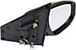 Passenger Side Mirror, Power, Manual Folding, Non-Heated, Paintable, No Signal Light, No Memory, No Puddle Light, No Auto-Dimming, No Blind Spot Feature