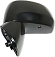Sedan Driver Side Mirror, Manual Adjust, Non-Heated, Manual Folding, Paintable, No Signal Light, No Memory, No Puddle Light, No Auto-Dim, No Blind Spot Feature