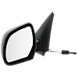 Driver Side Mirror, Manual Adjust, Non-Heated, Manual Folding, Paintable, No Signal Light, No Memory, No Puddle Light, No Auto-Dim, No Blind Spot Feature