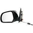 Driver Side Mirror, Manual Adjust, Non-Heated, Manual Folding, Paintable, No Signal Light, No Memory, No Puddle Light, No Auto-Dim, No Blind Spot Feature