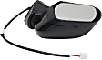 Driver Side Mirror, Power Adjust, Non-Heated, Manual Folding, Paintable, No Signal Light, Without Memory Recall, No Puddle Light, No Auto-Dimming, No Blind Spot Feature