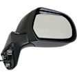 Passenger Side Mirror, Power Adjust, Non-Heated, Manual Folding, Paintable, No Signal Light, Without Memory Recall, No Puddle Light, No Auto-Dimming, No Blind Spot Feature