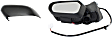 Passenger Side Mirror, Power Adjust, Non-Heated, Manual Folding, Paintable, No Signal Light, Without Memory Recall, No Puddle Light, No Auto-Dimming, No Blind Spot Feature