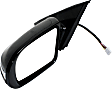 Driver Side Mirror, Power, Manual Folding, Heated, Paintable, In-housing Signal Light, With memory, No Puddle Light, No Auto-Dimming, No Blind Spot Feature
