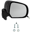 Passenger Side Mirror, Power, Manual Folding, Heated, Paintable, No Signal Light, No Memory, No Puddle Light, No Auto-Dimming, No Blind Spot Feature, 4 Cyl., 1.6L Engine