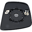 Driver Side Mirror Glass, Heated, With Blind Spot Glass, Flat, With Backing Plate, SV Model