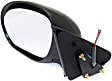 Driver Side Mirror, Power Adjust, Manual Folding, Heated, Paintable, No Signal Light, No Memory, No Puddle Light, No Auto-Dimming, No Blind Spot Feature