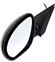 Driver Side Mirror, Power Adjust, Manual Folding, Heated, Paintable, No Signal Light, No Memory, No Puddle Light, No Auto-Dimming, No Blind Spot Feature