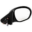 Passenger Side Mirror, Power Adjust, Manual Folding, Heated, Paintable, No Signal Light, No Memory, No Puddle Light, No Auto-Dimming, No Blind Spot Feature