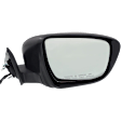 Passenger Side Mirror, Power Adjust, Manual Folding, Non-Heated, Paintable, In-housing Signal Light, No Memory, No Puddle Light, No Auto-Dimming, No Blind Spot Feature