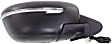 Passenger Side Mirror, Power Adjust, Manual Folding, Non-Heated, Paintable, In-housing Signal Light, No Camera, No Memory, No Puddle Light, No Blind Spot Feature