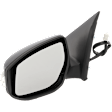 Driver Side Mirror, Power, Manual Folding, Non-Heated, Paintable, In-housing Signal Light, No Memory, No Puddle Light, No Auto-Dimming, No Blind Spot Feature