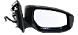 Passenger Side Mirror, Power, Manual Folding, Non-Heated, Paintable, In-housing Signal Light, No Memory, No Puddle Light, No Auto-Dimming, No Blind Spot Feature