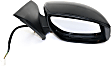 Passenger Side Mirror, Power, Manual Folding, Non-Heated, Paintable, In-housing Signal Light, No Memory, No Puddle Light, No Auto-Dimming, No Blind Spot Feature