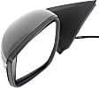 Driver Side Mirror, Power Adjust, Manual Folding, Non-Heated, Paintable, In-housing Signal Light, No Memory, No Puddle Light, No Auto-Dimming, No Blind Spot Feature