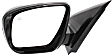 Driver Side Mirror, Power Adjust, Manual Folding, Heated, Paintable, In-housing Signal Light, No Memory, Puddle Light, Auto-Dimming, and Blind Spot Feature, For Models Without Around View Monitor