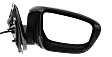 Passenger Side Mirror, Power Adjust, Manual Folding, Non-Heated, Paintable, In-housing Signal Light, No Memory, No Puddle Light, No Auto-Dimming, No Blind Spot Feature