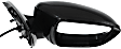 Passenger Side Mirror, Power Adjust, Manual Folding, Non-Heated, Paintable, In-housing Signal Light, No Memory, No Puddle Light, No Auto-Dimming, No Blind Spot Feature