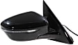 Passenger Side Mirror, Power Adjust, Manual Folding, Non-Heated, Paintable, In-housing Signal Light, No Memory, No Puddle Light, No Auto-Dimming, No Blind Spot Feature