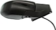 Passenger Side Mirror, Power Adjust, Manual Folding, Heated, Paintable, No Signal Light, No Memory, No Puddle Light, No Auto-Dimming, No Blind Spot Feature