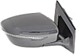 Passenger Side Mirror, Power Adjust, Manual Folding, Non-Heated, Paintable, In-housing Signal Light, No Memory, No Puddle Light, No Auto-Dimming, No Blind Spot Feature