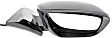 2016-2017 Nissan Murano - Passenger Side Mirror, Power, Manual Folding, Non-Heated, Paintable, In-housing Signal Light, No Memory, No Puddle Light, No Auto-Dimming, No Blind Spot Feature