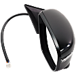 Passenger Side Mirror, Power Adjust, Heated, Manual Folding, Paintable, In-housing Signal Light, Without Memory Recall, No Puddle Light, No Auto-Dimming, No Blind Spot Feature