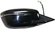 2016 Nissan Rogue - Passenger Side Mirror, Japan Built Vehicle, For Models Without Side View Camera, Power Adjust, Non-Heated, Paintable, Manual Folding, In-housing Signal Light, No Blind Spot Feature, No Memory, No Puddle Light, No Auto-Dimming
