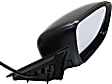 Passenger Side Mirror, Power Adjust, Manual Folding, Heated, Paintable, In-housing Signal Light, No Memory, No Puddle Light, No Auto-Dimming, No Blind Spot Feature